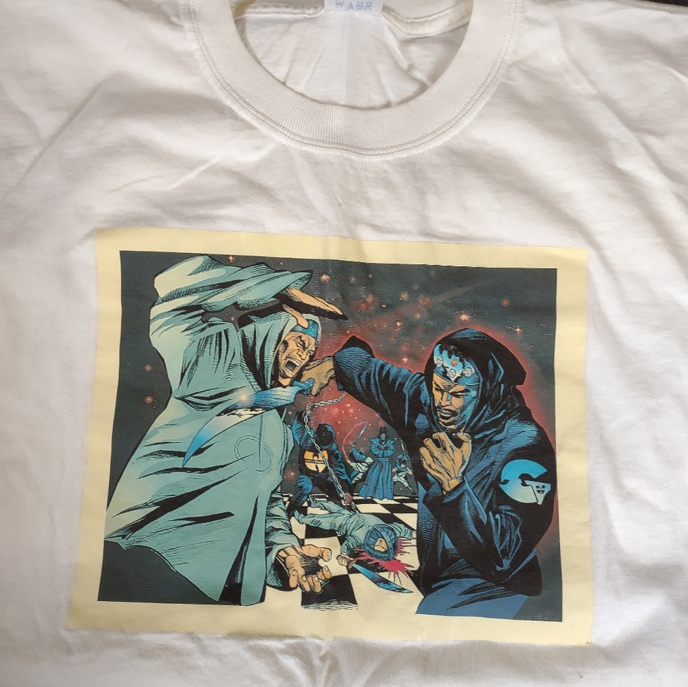 GZA Liquid Swords white t shirt